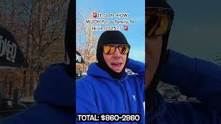 I can’t even believe it skitickets ticketprice snowtok skitok snowboarding [upl. by Nagud304]