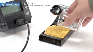 How to Use Weller WE 1010 Soldering Station [upl. by Aicenav]