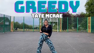 GREEDY Tate McRae Dance Choreography [upl. by Neelhtakyram]