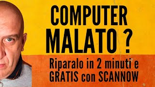 🆘🆘🆘 Il tuo PC è MALATO Riparalo in 2 MINUTI con SFC scannow [upl. by Oicneconi]