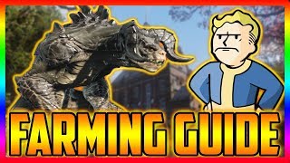 Fallout 76 DeathClaw Farming Location Guide [upl. by Litha196]