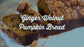 Ginger Walnut Pumpkin Bread Recipe  Paula Deen at the Southern Table [upl. by Wachtel]