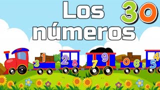 Los números del 1 al 30  Aprende los números [upl. by Otila956]