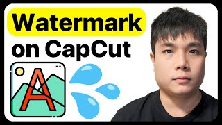 How To Add Watermark on CapCut PC [upl. by Airam]