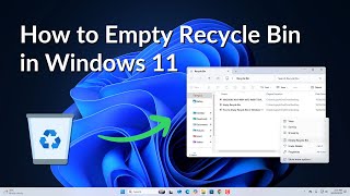 How to Empty Recycle Bin in Windows 11 [upl. by Dempsey]