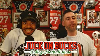 JUCK ON BUCKS LIVE JUCK amp KRIS TALK COLLEGE FOOTBALL [upl. by Anna]