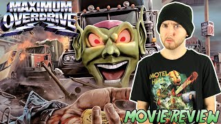 Maximum Overdrive 1986  Movie Review  WE MADE YOU [upl. by Airdnal679]