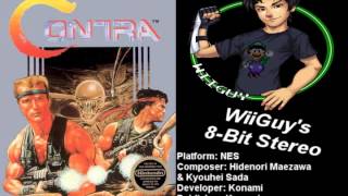 OLD MIX Contra NES Soundtrack  8BitStereo [upl. by Nairdna]