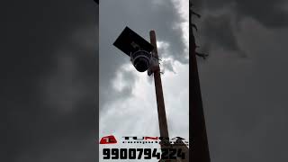 Tunga Computronics9900794224 Thirthahalli Solar Camera Dual Lens Advanced Technology Installation [upl. by Ydna487]