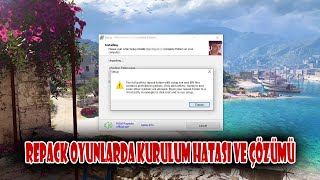 Repack Oyunlarda Kurulum Hatası ve Çözümü  HologramTv [upl. by Acirat]