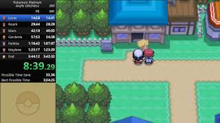 Pokemon Platinum Any Glitchless Speedrun in 34001 [upl. by Oriole]