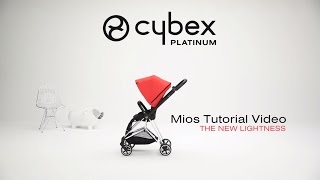 CYBEX stroller Mios  Tutorial video [upl. by Tandy55]