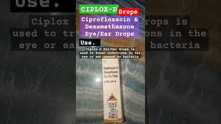 Ciplox d eye drops shorts trending medicine docter medical tips drops eye [upl. by Azarcon610]