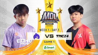 MDL PH S2 W1D3 ECHO vs TNZ4 Game 1 [upl. by Doran313]