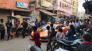 Lamborghini in Rourkela Nala Road [upl. by Etireugram371]