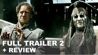 The Lone Ranger Official Trailer 2  Trailer Review  HD PLUS [upl. by Bohun533]