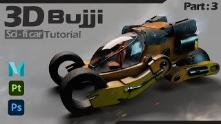 Bujji from quotKalki 2898ADquot make in 3d Tutoria  part 3 kalki2898ad youtube 3d VyjayanthiNetwork [upl. by Monteria770]