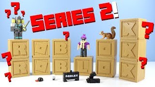 ROBLOX Series 2 Mystery Boxes Toy Review with Gameplay Jazwares [upl. by Perkin]