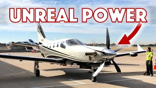 Flying the TBM 930 to 30000ft Full Flight w ATC Audio [upl. by Market]