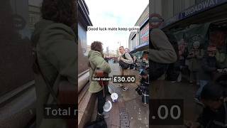 Station 100 Tooting Broadway busking busker london donation [upl. by Ajiat]