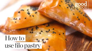 How to use filo pastry [upl. by Dar]