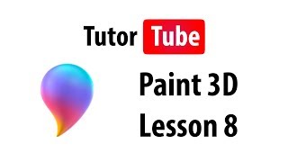 Windows 10 Paint3d Tutorial  Make a 3d model from 2d image and paint it [upl. by Ainolloppa]