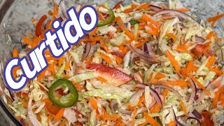 CURTIDO RECETA DELICIOSA [upl. by Ericka]