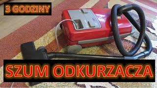 Usypiający szum odkurzacza dźwięk odkurzacza 3 godz  White noise vacuum cleaner sound 3 hours [upl. by Natala]