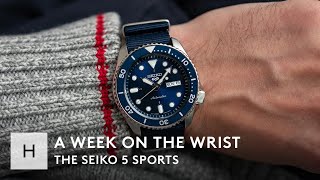 Review The 2019 Seiko 5 Sports SRPD Series [upl. by June]