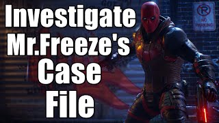 Investigate MrFreezes Case File  13 Quartz Labs Quest Guide  Gotham Knights [upl. by Oicneserc]