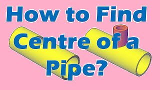 PipingHow to find center of pipe [upl. by Tut]