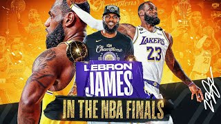 The BEST Of LeBrons 10 NBA Finals Appearances 👑 [upl. by Ynffit]