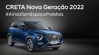 Hyundai CRETA Nova Geração 2022  AVidaTemEspaçoPraMais [upl. by Nnylakcaj]