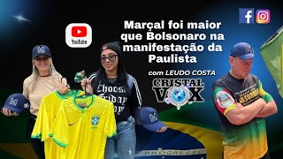 Marçal foi maior que Bolsonaro na manifestação da Paulista [upl. by Atsahs160]