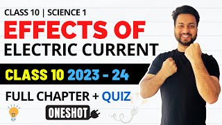 Effects of Electric Current Class 10 SSC  Oneshot  Maharashtra Board  Shubham Jha [upl. by Lifton]