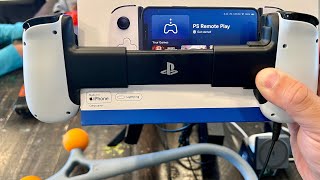 Phone docking controller initial impressions Backbone One  PlayStation Edition [upl. by Beedon]