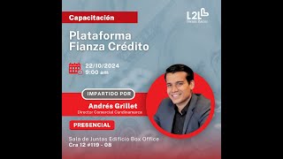 CAPACITACIÓN FIANZA CREDITO ANDRES GRILLET [upl. by Nehr959]