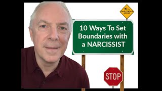 10 Ways To Set Boundaries With A Narcissist [upl. by Sessilu]