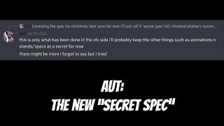 AUT THE NEW quotSECRET SPECquot [upl. by Dupuis]