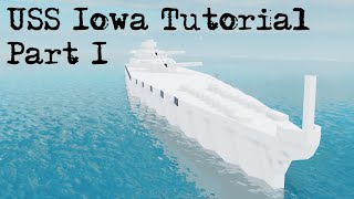 US Battleship Iowa Class Roblox Plane Crazy Tutorial [upl. by Ainej799]