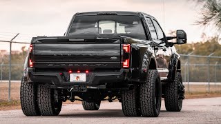 Built Limited Ford F450 On American Force Wheels [upl. by Ecnahs901]