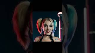 Harley Quinn Margot Robbie a Marvel Comics character invites you to watch Ai Art [upl. by Akimrej]