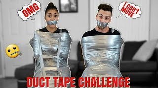 DUCT TAPE CHAIR ESCAPE CHALLENGE ESCAPE TRAP [upl. by Helve]