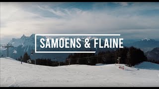 Ski Samoens amp Flaine Grand Massif 2018 [upl. by Ahselrac]