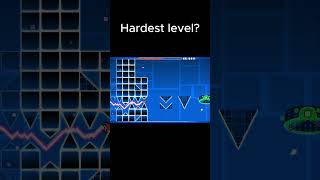 Hardest Geometry Dash level gaming geometrydash [upl. by Dream]