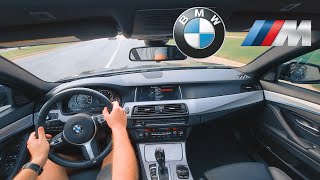 2014 BMW F10 535i MSport  POV [upl. by Anauq]