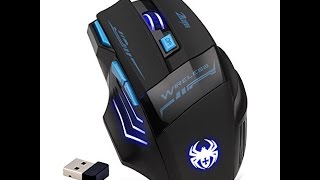 ZELOTES F14 WIRLESS GAMING MOUSE [upl. by Mossman424]