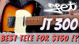 Jet Guitars JT 300 Demo BEST Tele for 150 [upl. by Krein]