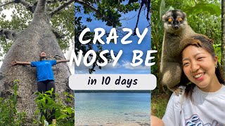 Crazy Nosy Be in Madagascar 10 days Trip amp Volunteer in 2023 [upl. by Anyela99]