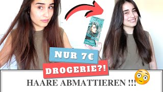 HAARE ABMATTIEREN DROGERIE  Orangestich Rotstich entfernen  Kühles Braun mit Got2b FARB ARTIST [upl. by Adnawaj]